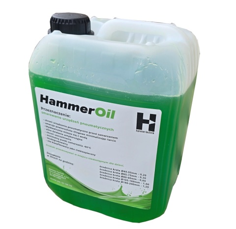 Hammer-Oil 5kg - olej do smarowania maszyn przeciskowych pneumatycznych